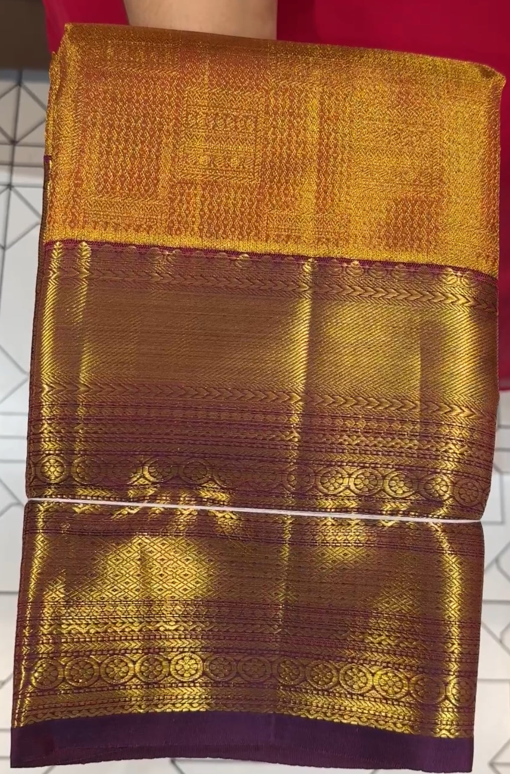 DESIGNER TISSUE KANCHIPURAM SAREES - IHA 18638