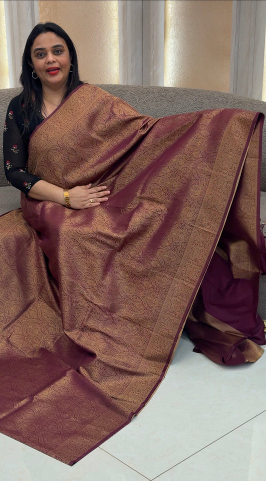 SEMI BANARSI SAREES - IHA 33154