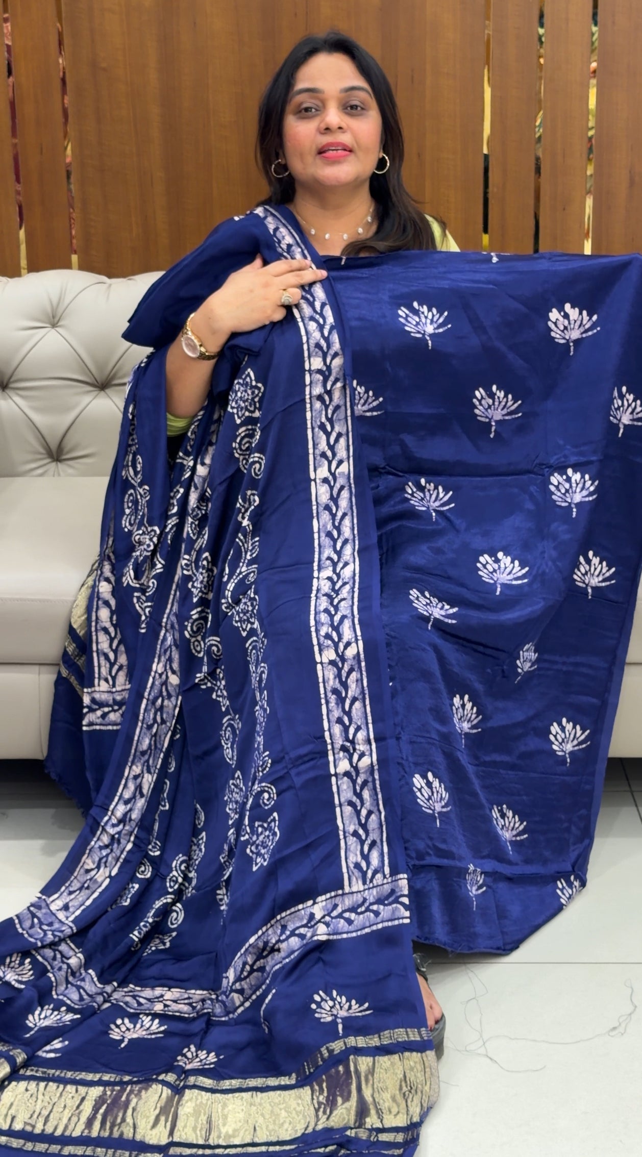 GAJJI SILK UNSTITCHED SALWAR SUITS - IHA 28756