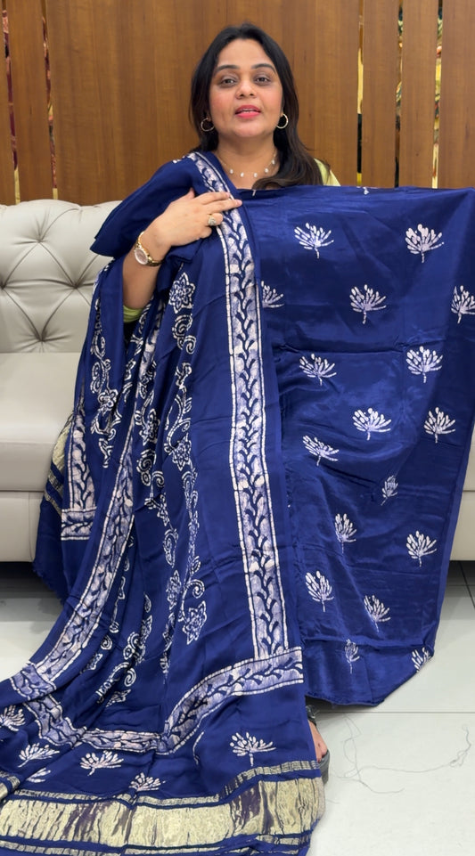 GAJJI SILK UNSTITCHED SALWAR SUITS - IHA 28756