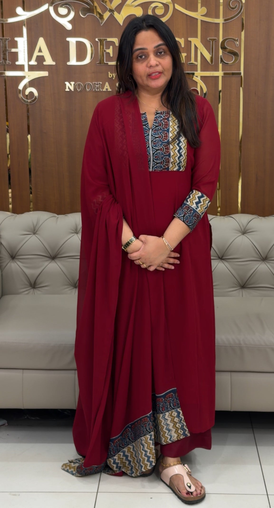 IHA'S IN-HOUSE GEORGETTE UNSTITCHED SALWAR SUITS - IHA 29125