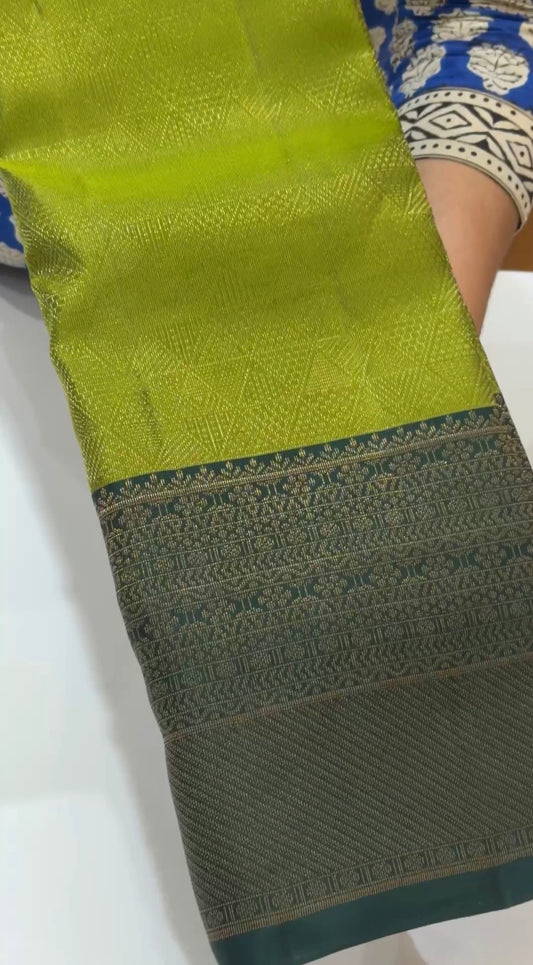 DESIGNER KANCHIPURAM SILK SAREES - IHA 32344