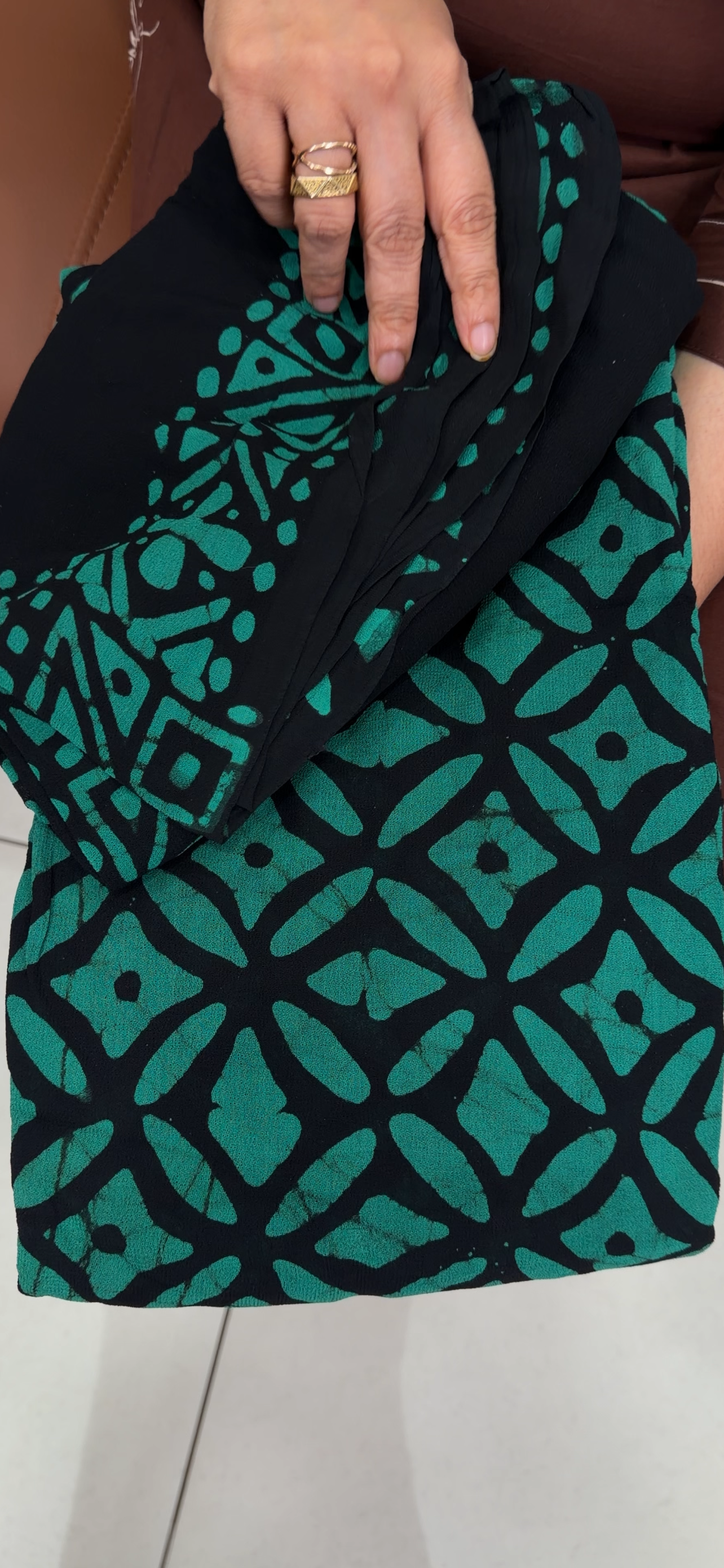 VISCOSE GEORGETTE UNSTITCHED SALWAR SUITS - IHA 33535