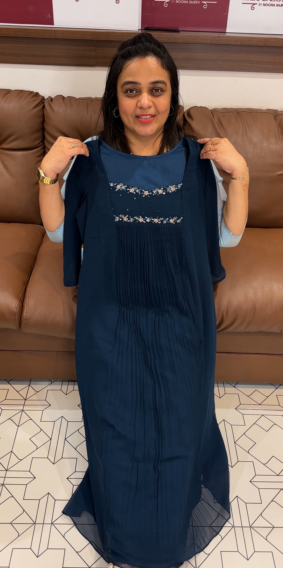 IHA'S IN-HOUSE HAND WORKED ALINE TOPS - IHA 27740