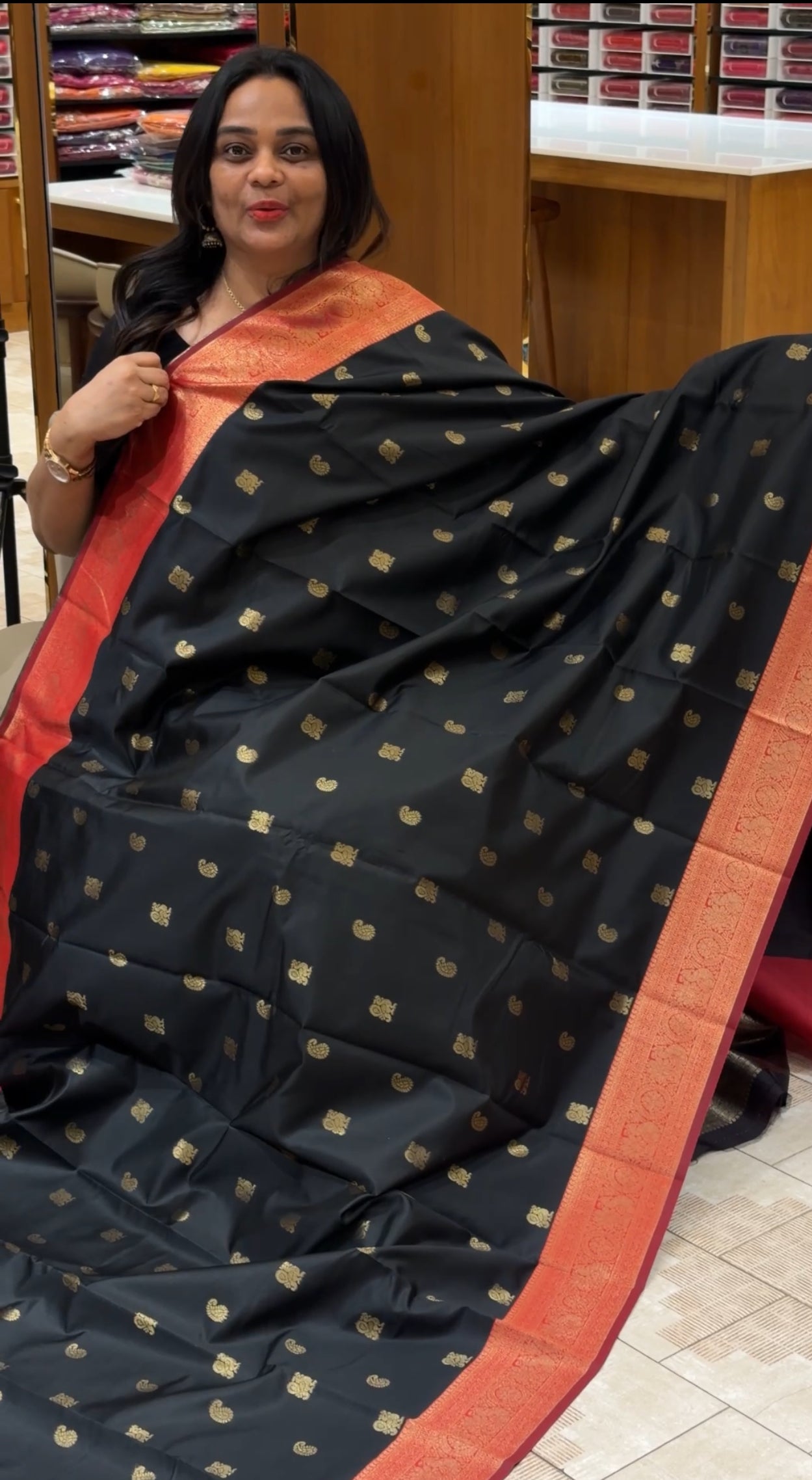 SEMI SILK SAREES - IHA 30241