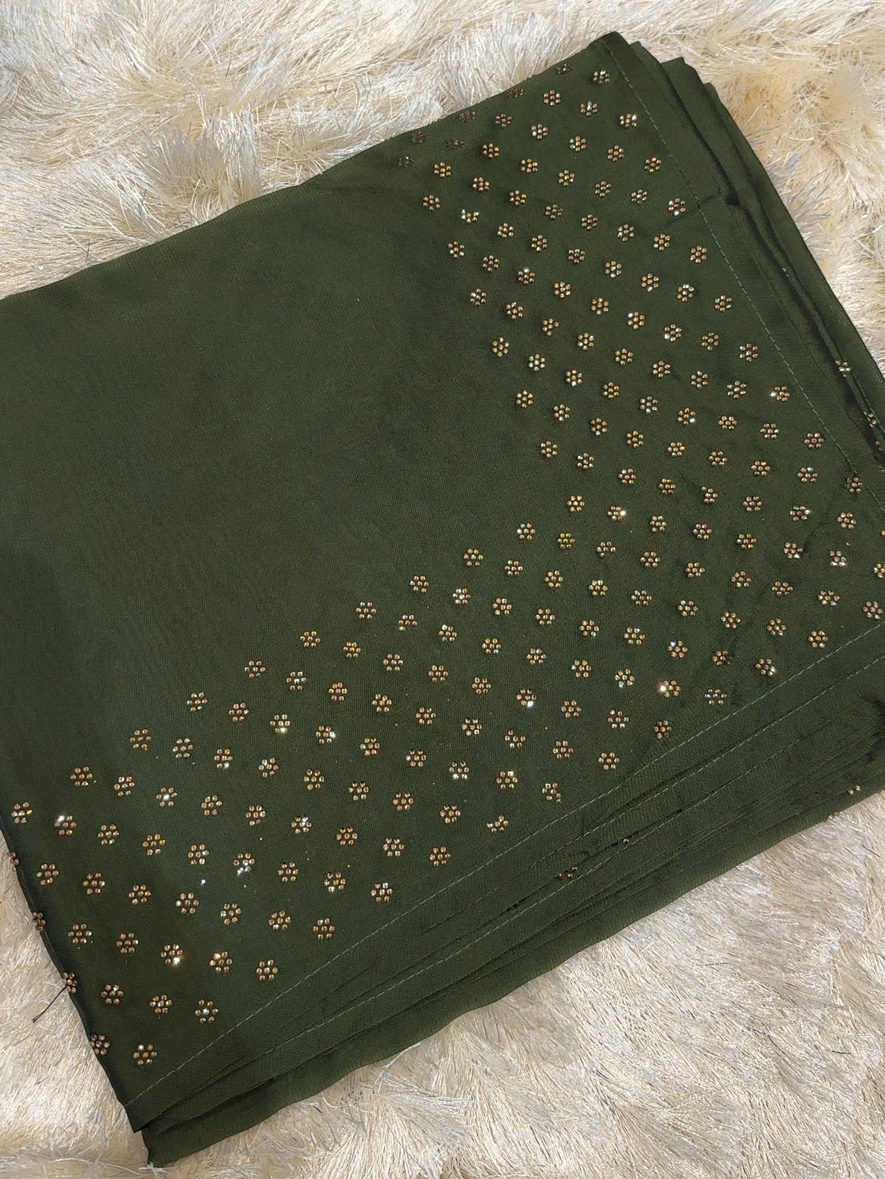 SILKY GEORGETTE SAREES - IHA 27784