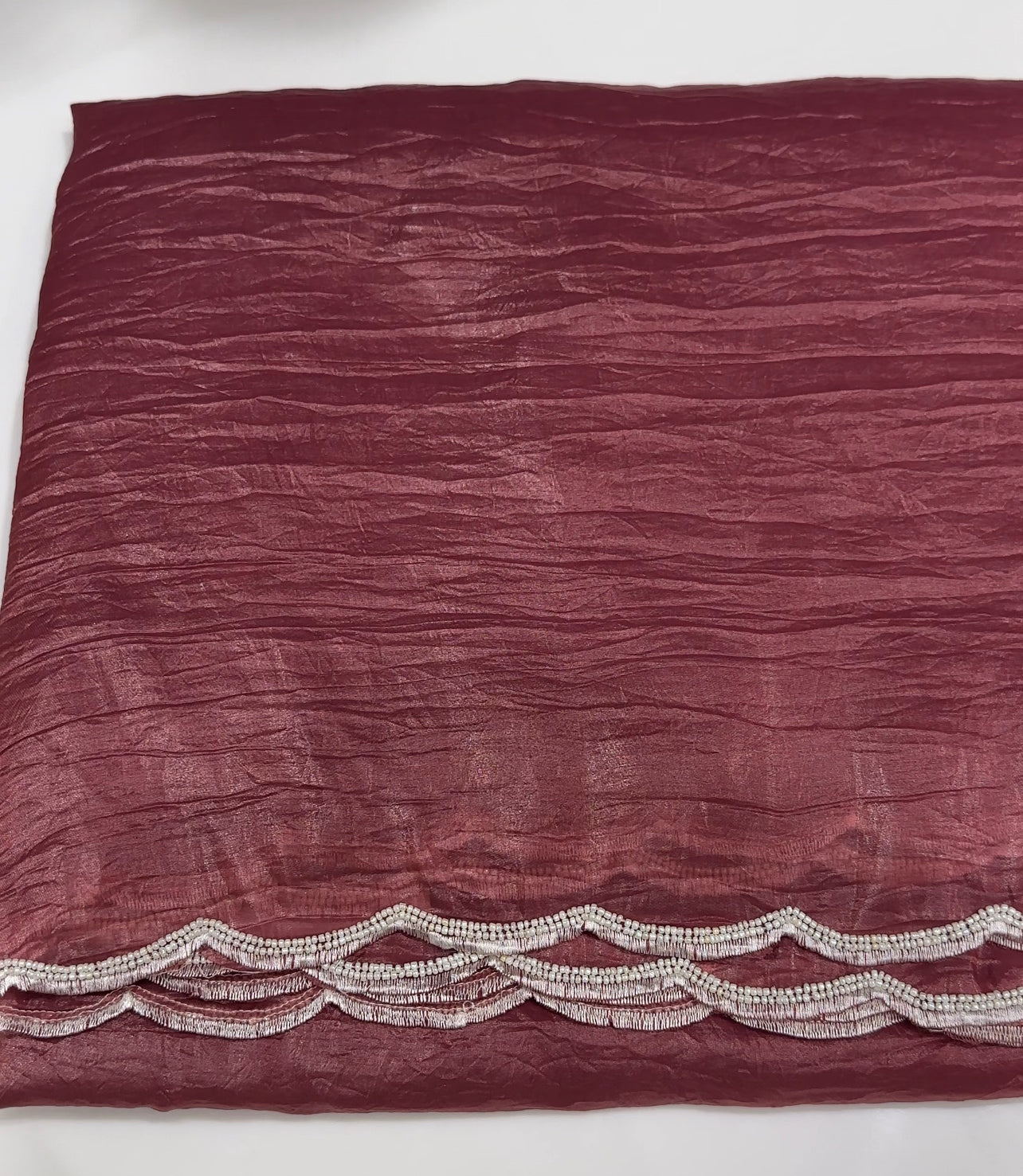 HAND WORKED SAREES - IHA 27146