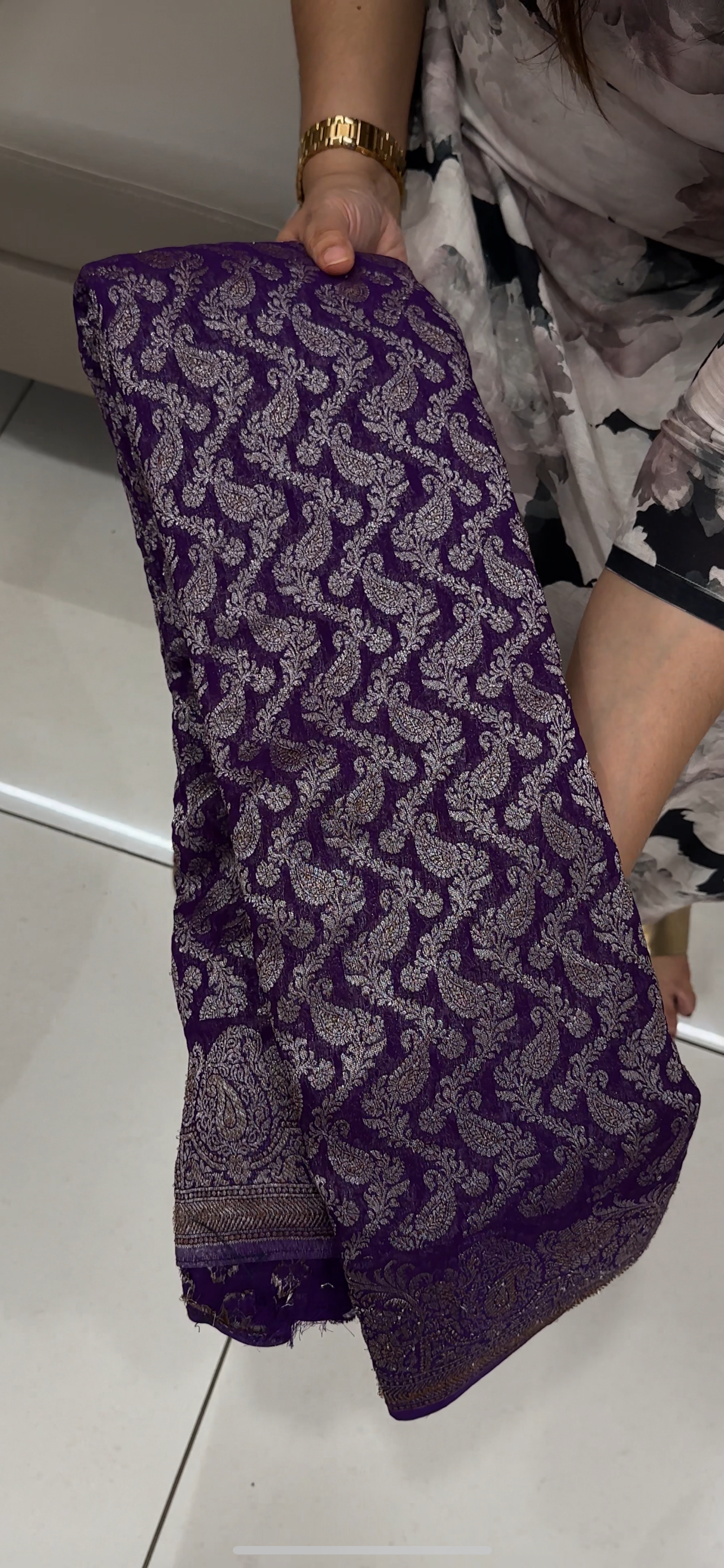 VISCOSE GEORGETTE SAREES - IHA 28661