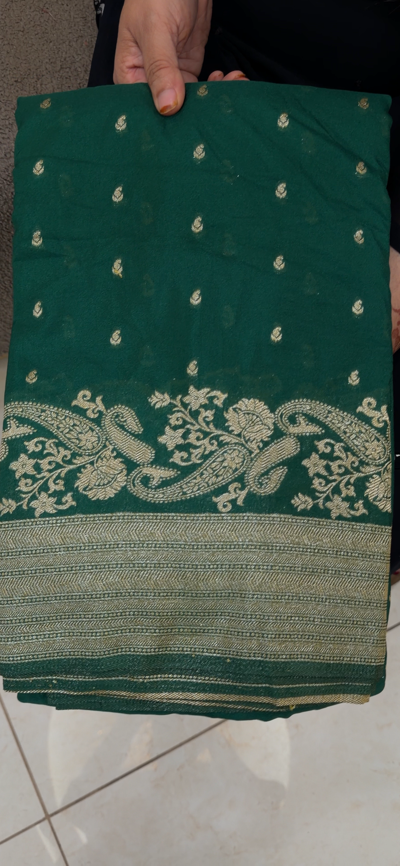SEMI BANARASI SAREES - IHA 33039