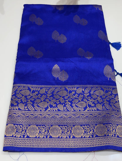 SEMI BANARASI  SAREES - IHA 18565