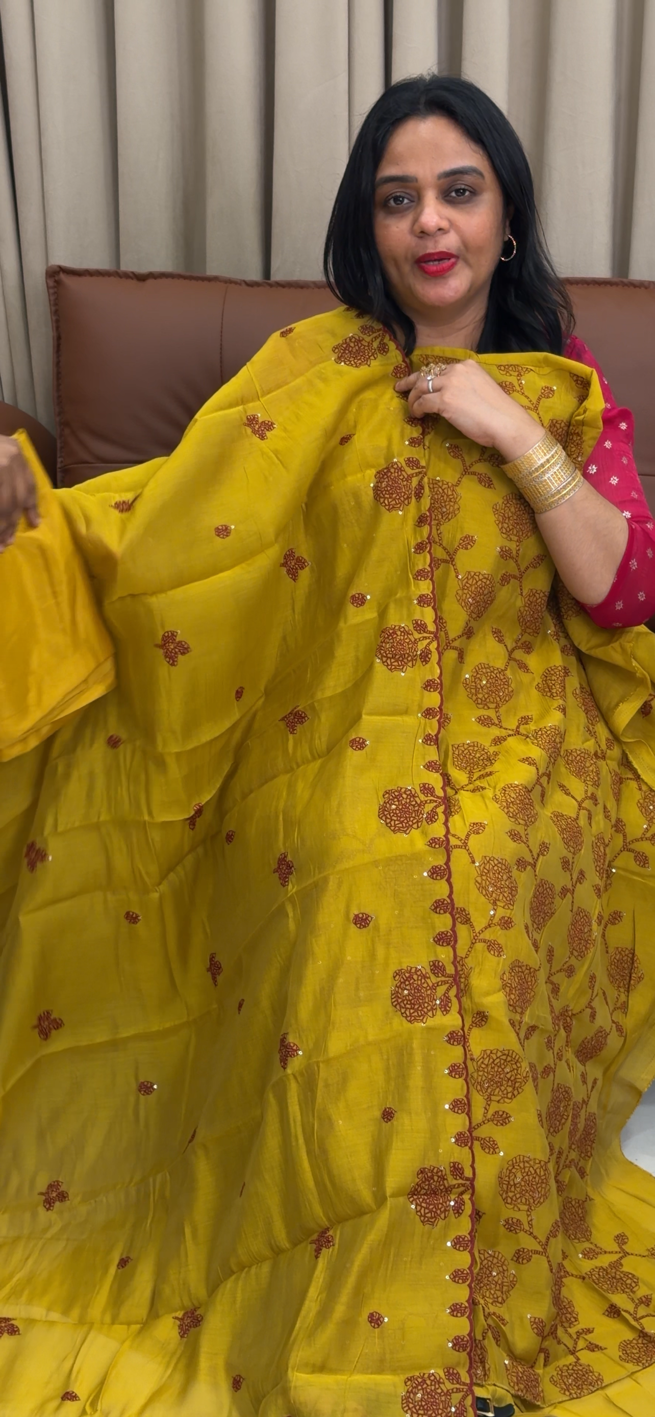 SOFT MUL UNSTITCHED SALWAR SUITS - IHA 34039