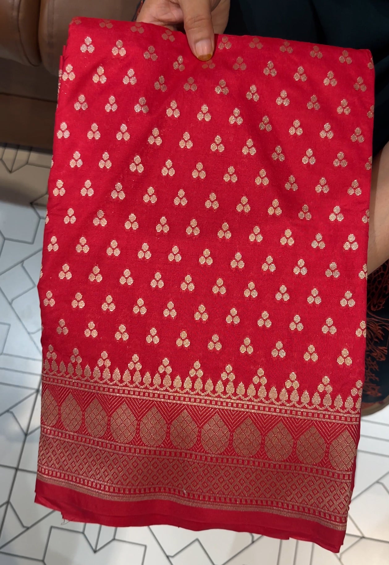 SEMI BANARASI SAREES - IHA 26731