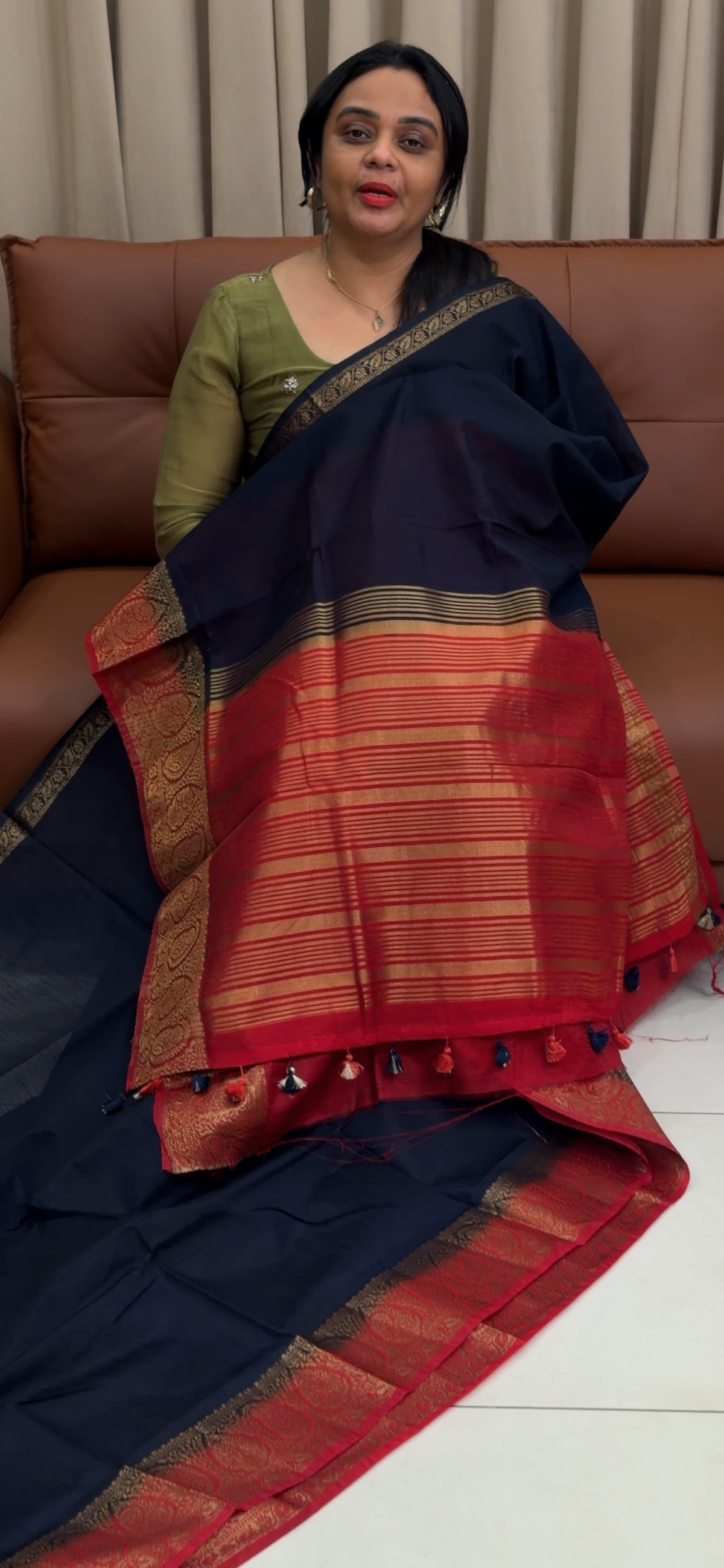 SEMI JUTE SAREES - IHA 35379