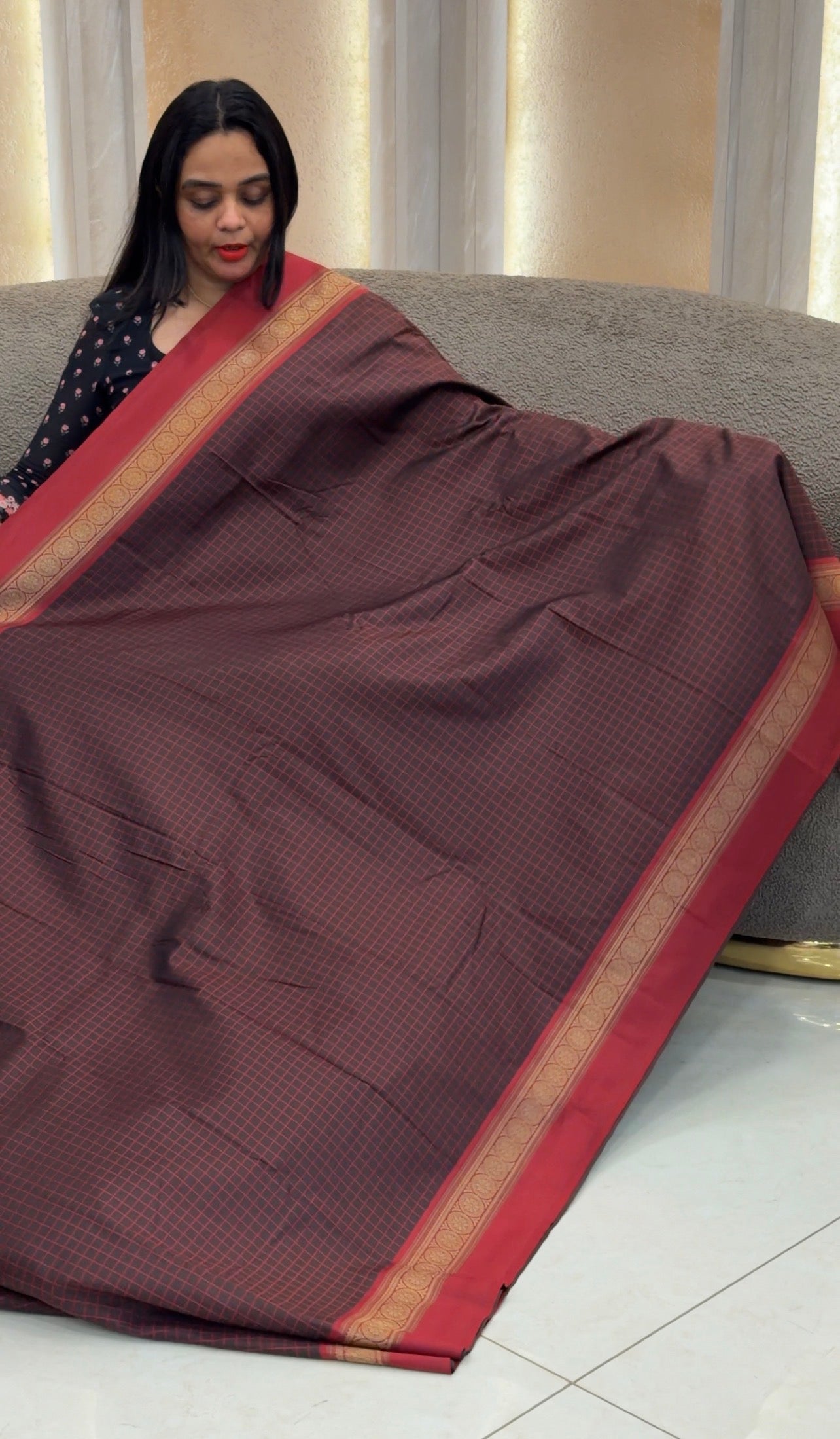 FORWARD SEMI SILK SAREES  - IHA 33389