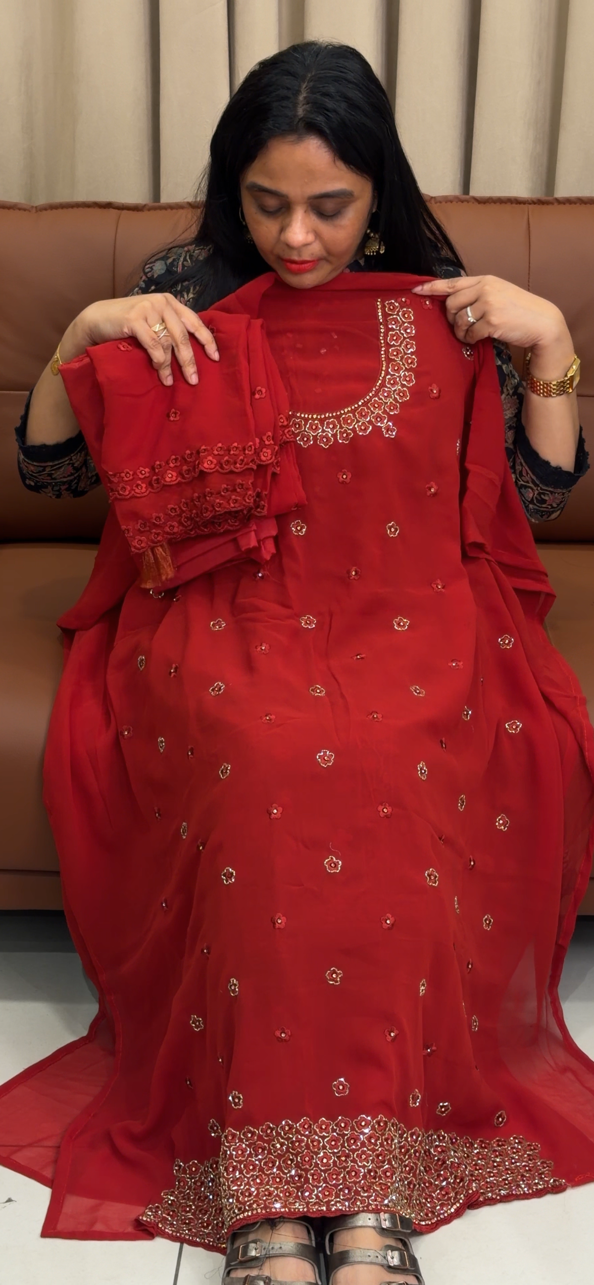 OFFER SALES UNSTITCHED SALWAR SUITS - IHA 35777