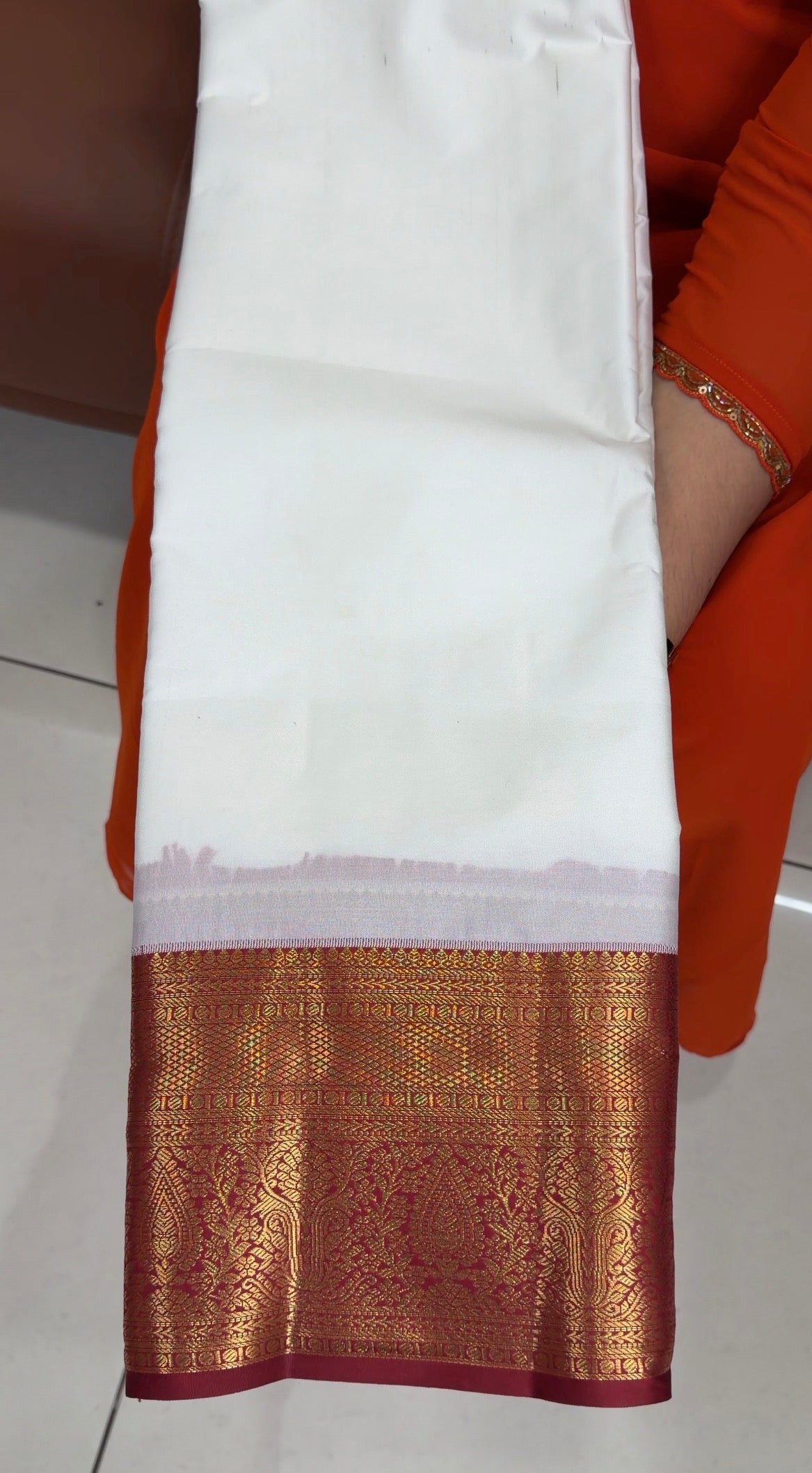 SEMI KANCHIPURAM SILK SAREES - IHA 34285