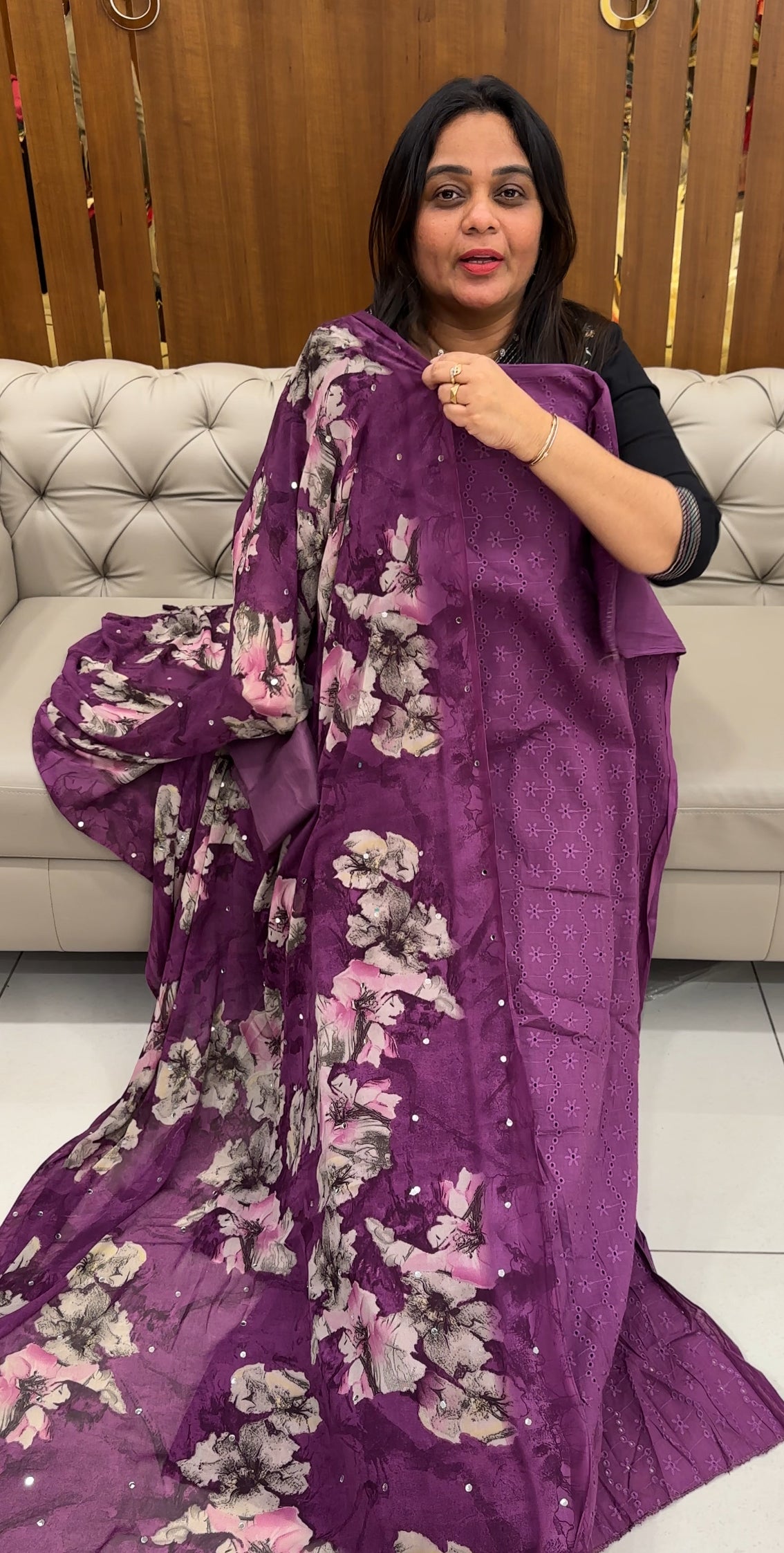 FORWARD HAKOBA COTTON UNSTITCHED SALWAR SUITS - IHA 28300