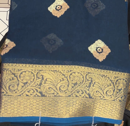 SEMI MODAL SAREES - IHA 17782