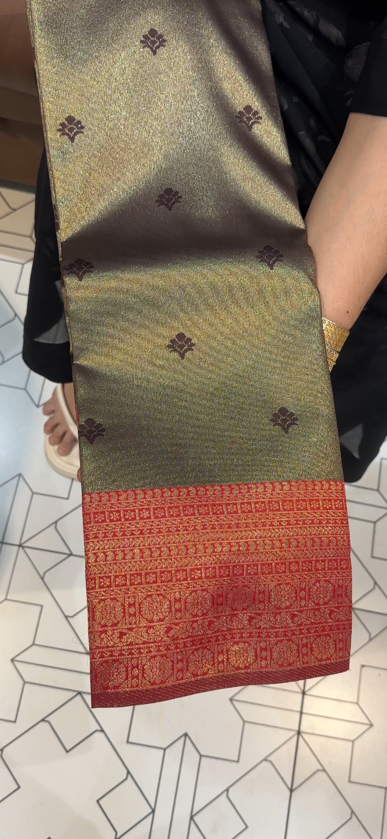 SEMI TISSUE SAREES - IHA 34995