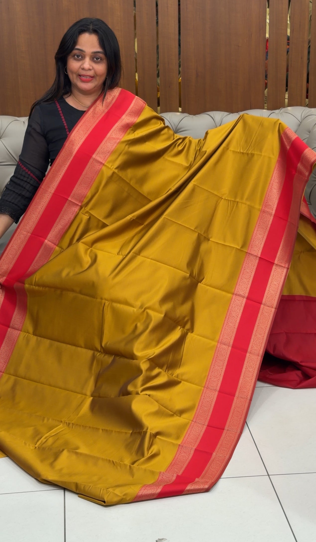 SEMI SILK SAREES - IHA 29234