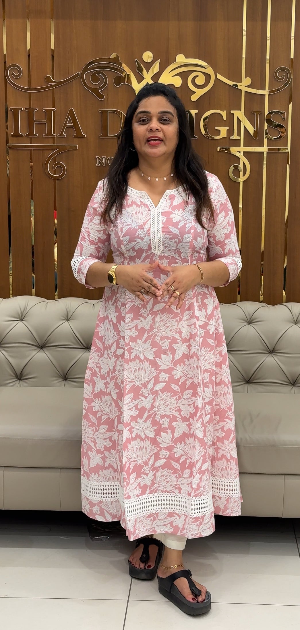 IHA'S IN-HOUSE PRINTED COTTON TOPS - IHA 29388