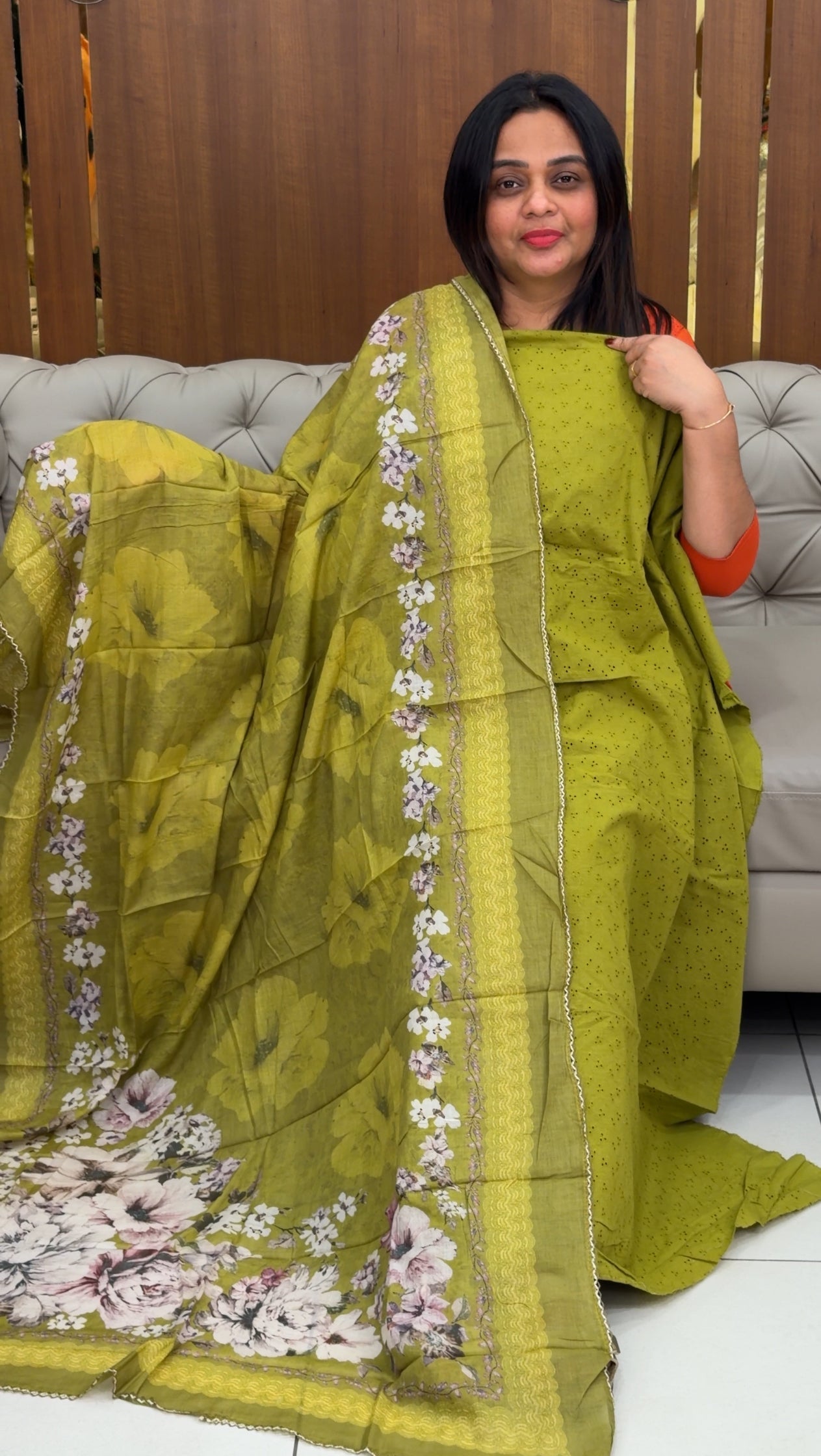 COTTON HAKOBA UNSTITCHED SALWAR SUITS - IHA 29667