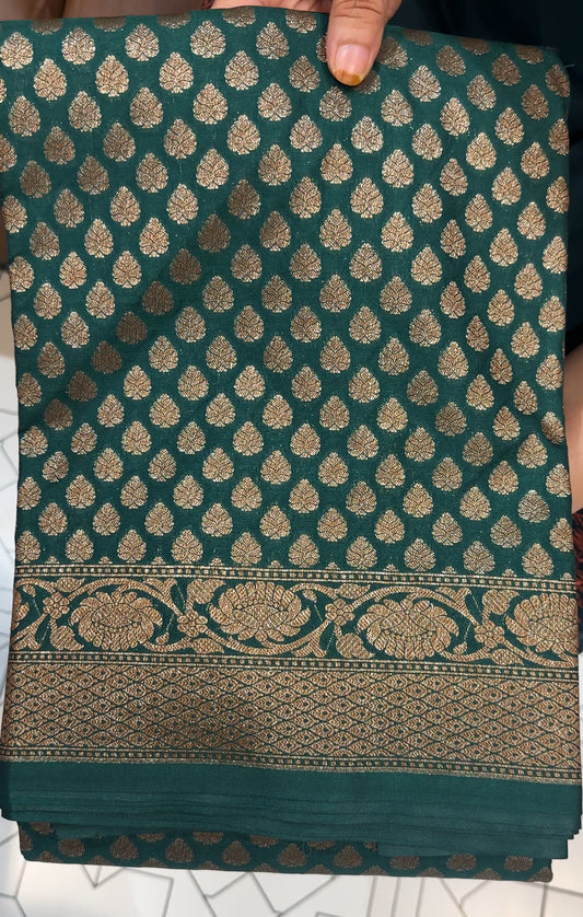 SEMI KATAN SAREES - IHA 26754