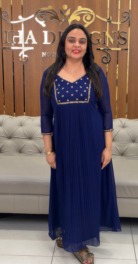 IHA'S IN-HOUSE HAND WORKED ALINE TOPS - IHA 33175