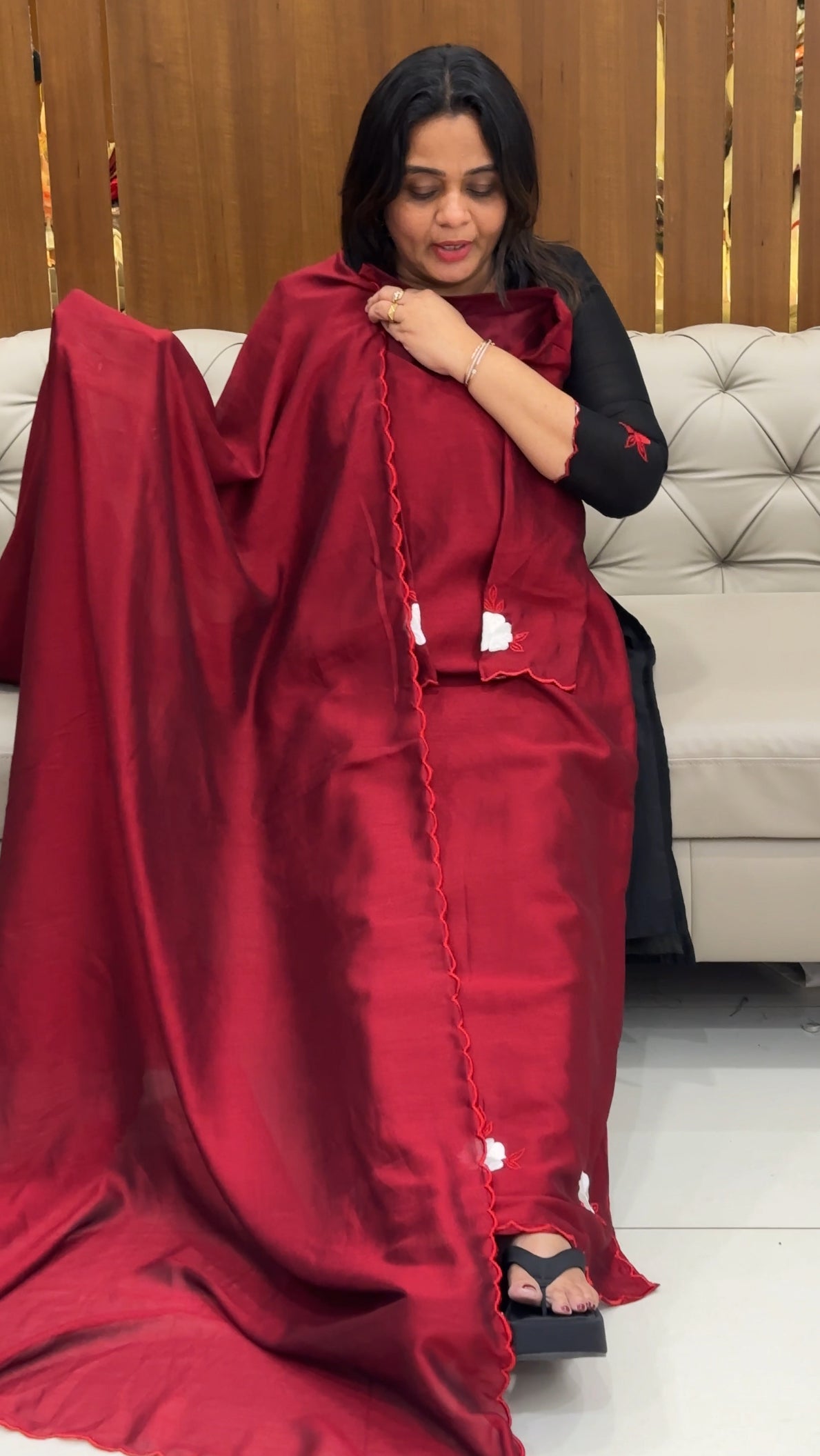 IHA'S IN-HOUSE TOP, BOTTOM AND  DUPATTA - IHA 28352