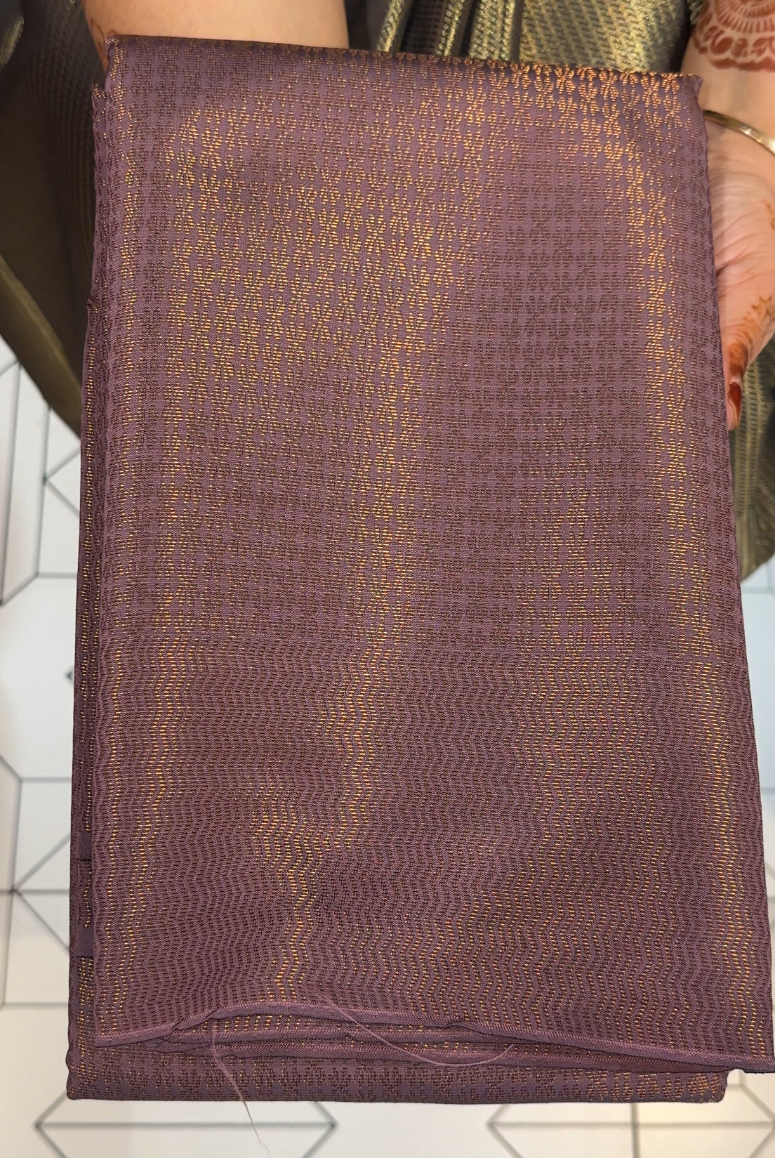 SEMI BROCADE SAREES - IHA 23730