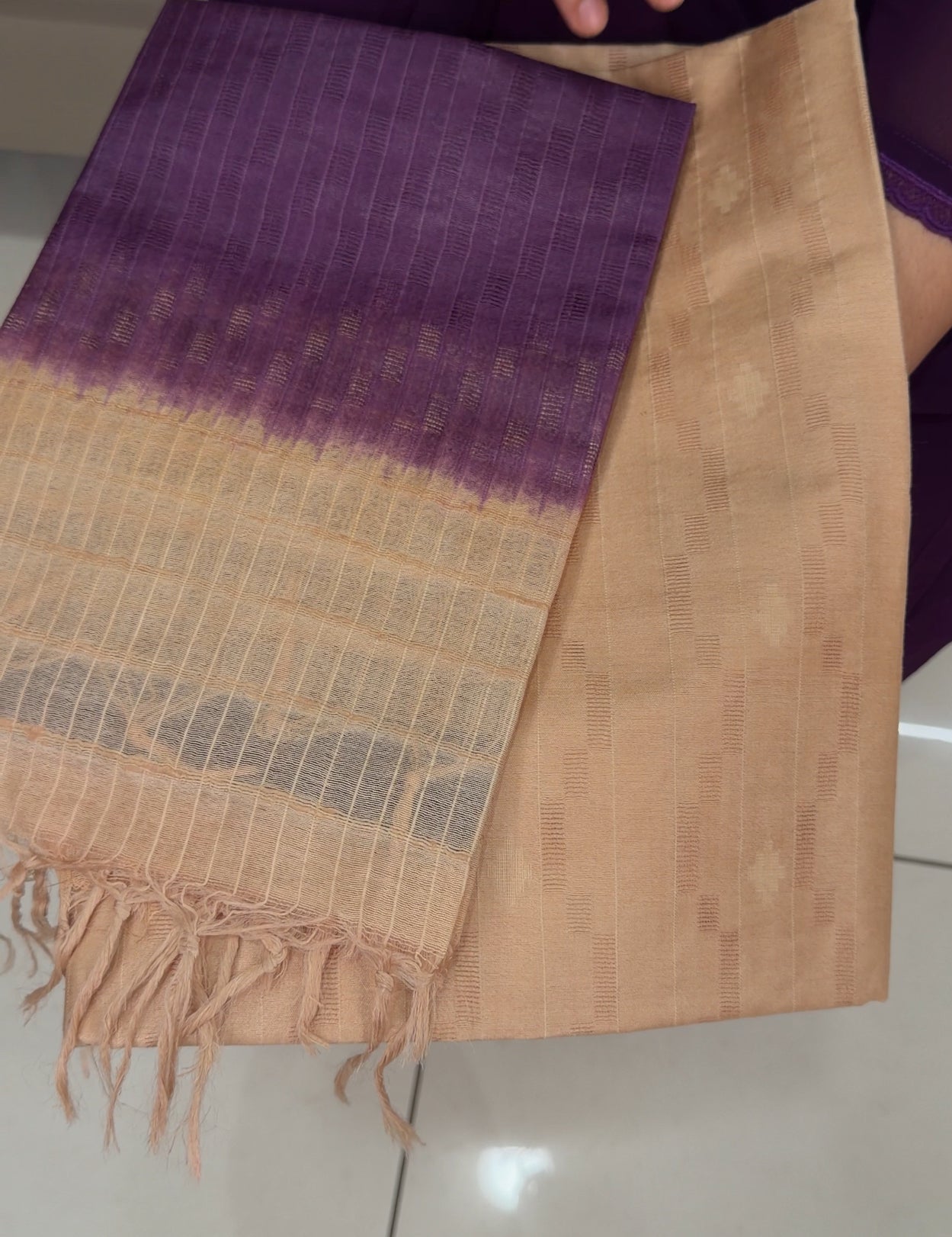 SEMI TUSSUR UNSTITCHED SALWAR SUITS - IHA 29187