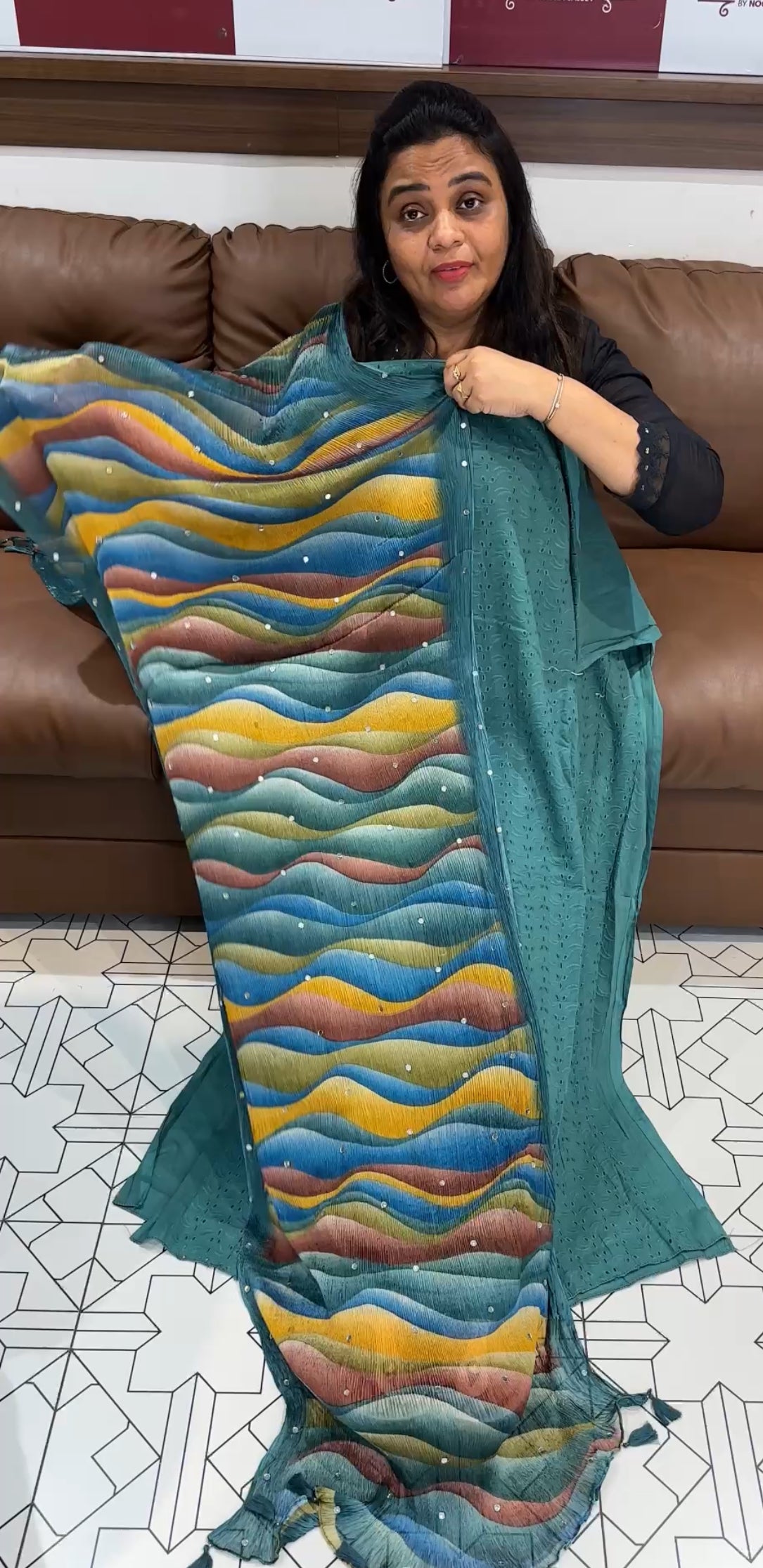 COTTON HAKOBA UNSTITCHED SALWAR SUITS - IHA 27916