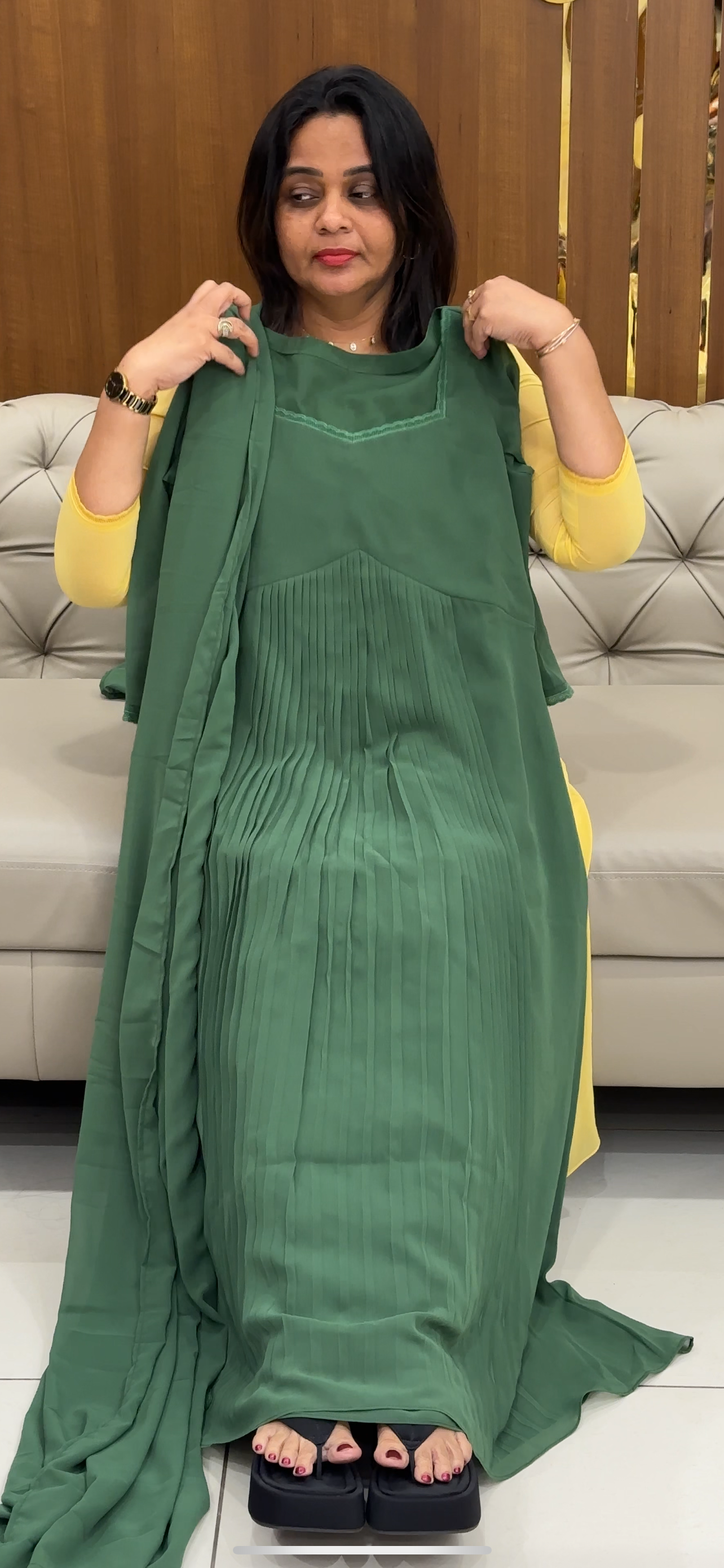 IHA'S IN-HOUSE TOP AND DUPATTA -  IHA 29408