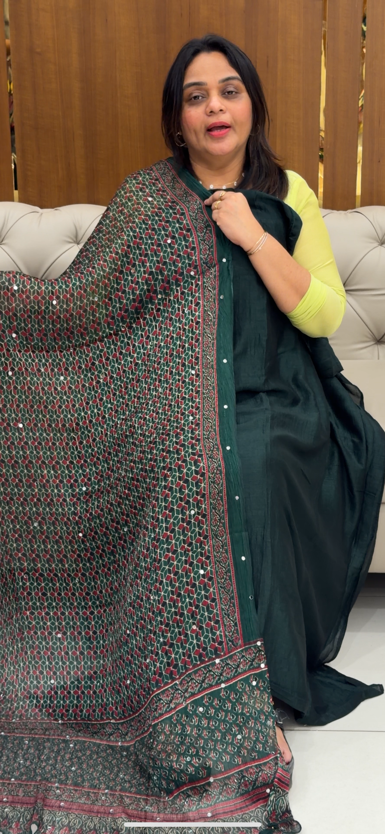 SEMI RAW SILK UNSTITCHED SALWAR SUITS - IHA 28726