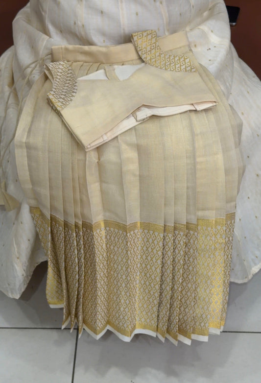IHA'S IN-HOUSE CROP TOP AND SKIRT - IHA 34564