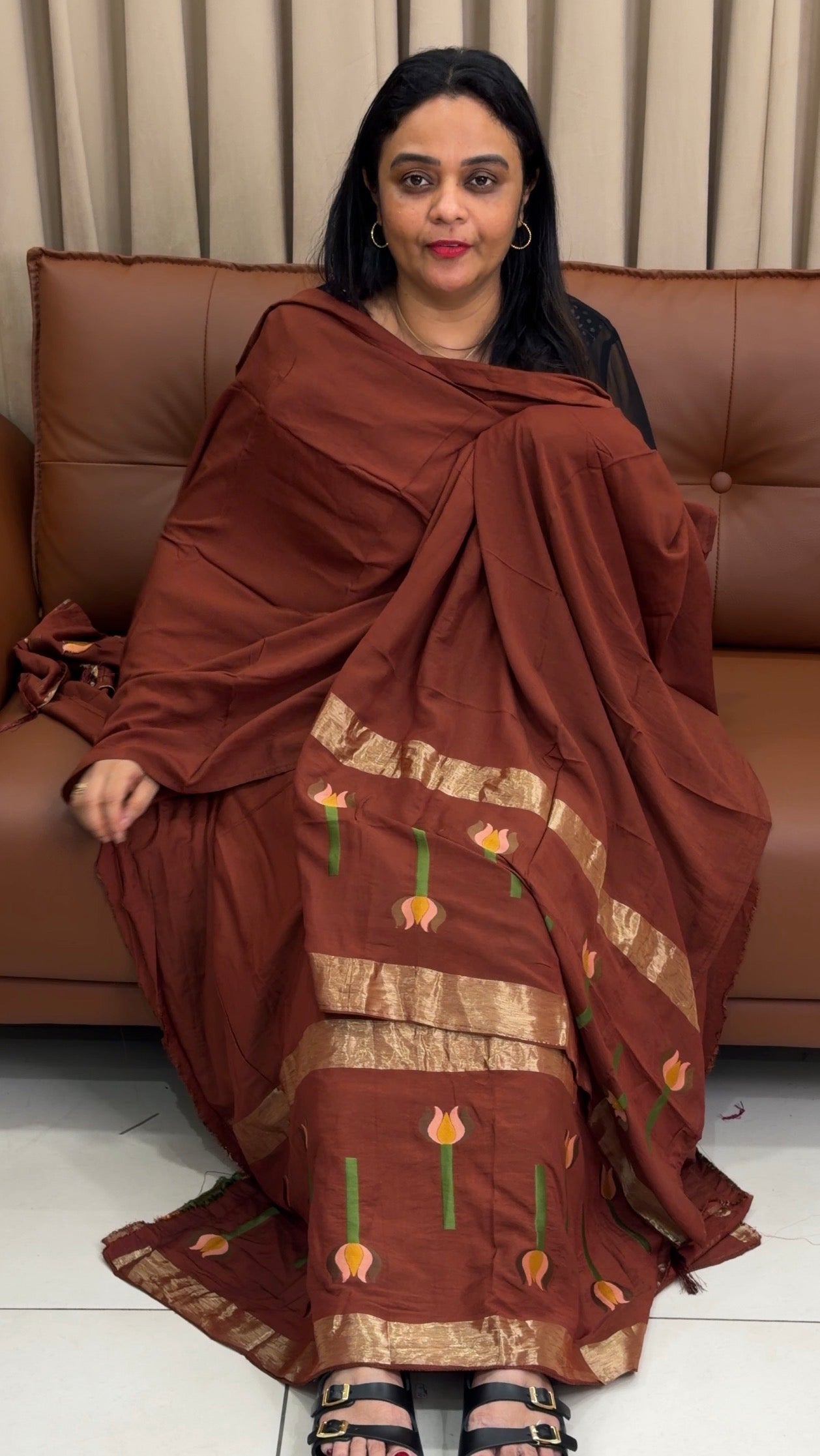 FORWARD JAMDANI UNSTITCHED SALWAR SUITS - IHA 33908