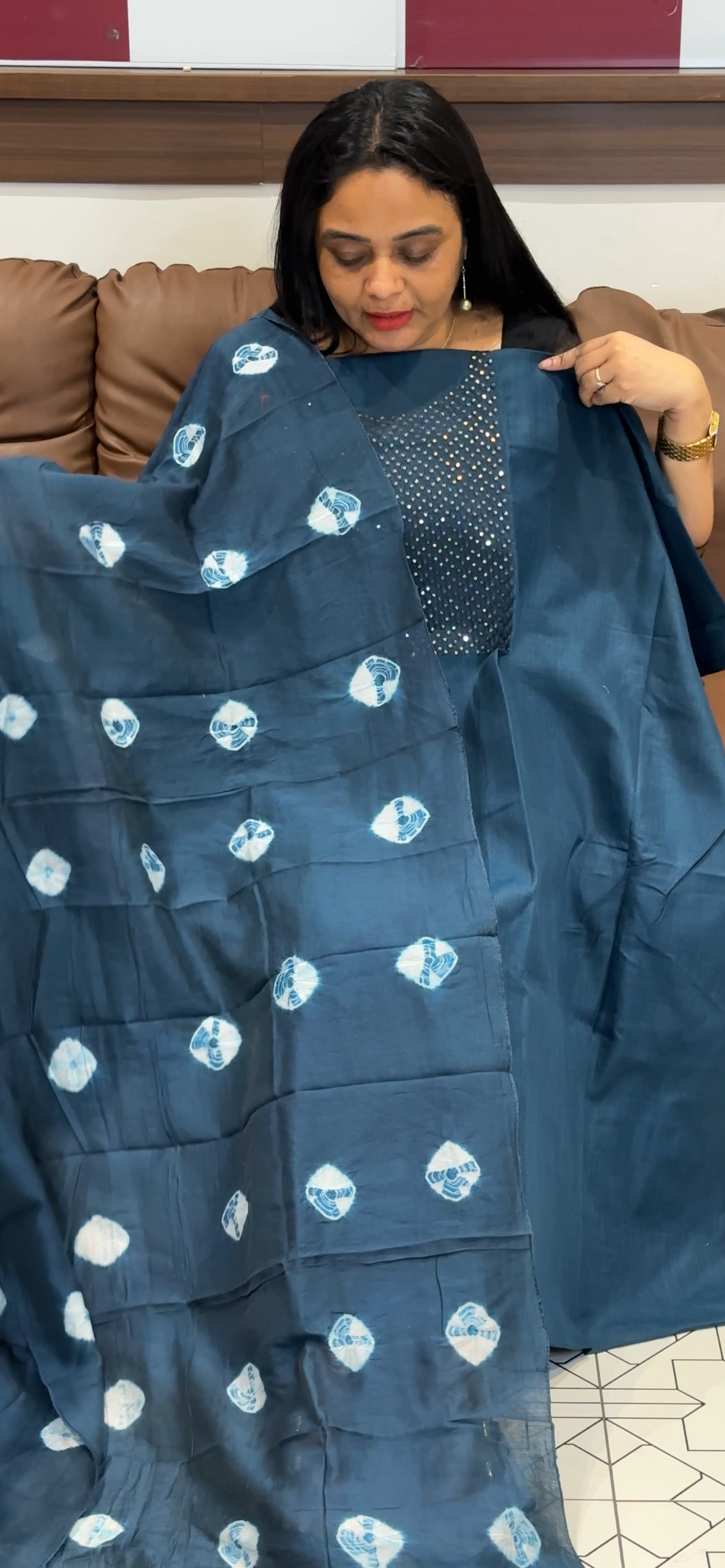 OFFER SALES UNSTITCHED SALWAR SUITS - IHA 35508