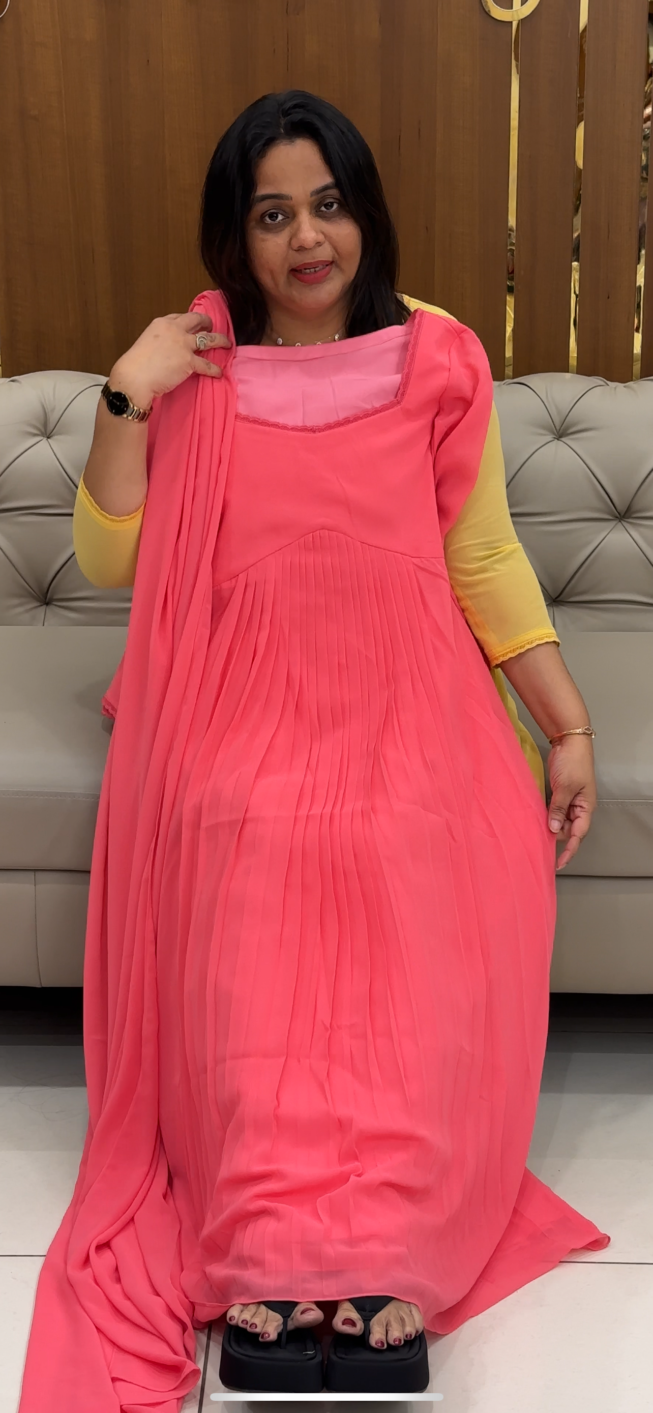 IHA'S IN-HOUSE TOP AND DUPATTA -  IHA 29408