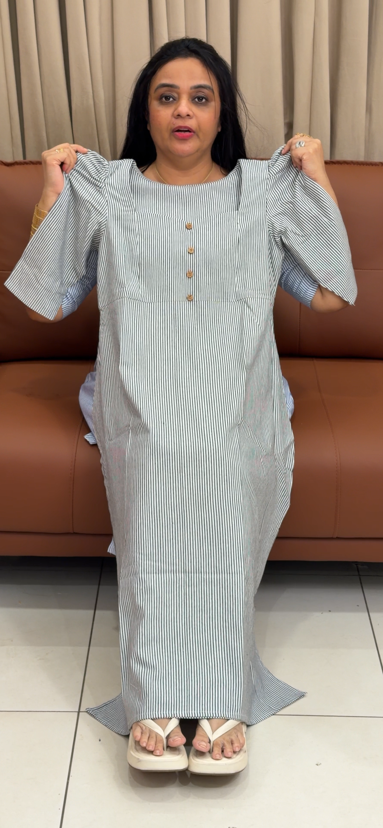 IHA'S IN-HOUSE COTTON FROCKS - IHA 34958