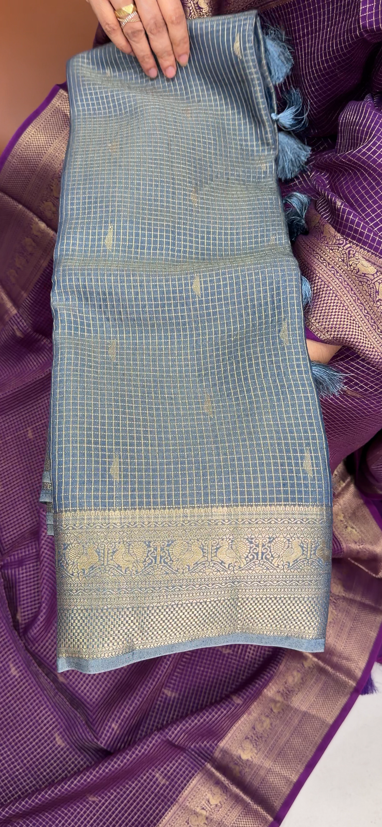 SEMI BANARASI SAREES - IHA 33927