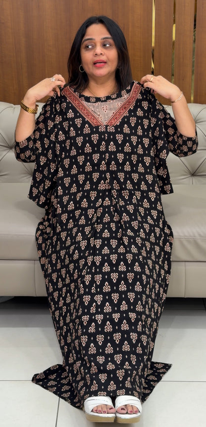 IHA'S IN-HOUSE COTTON PRINTED TOPS  - IHA 30518