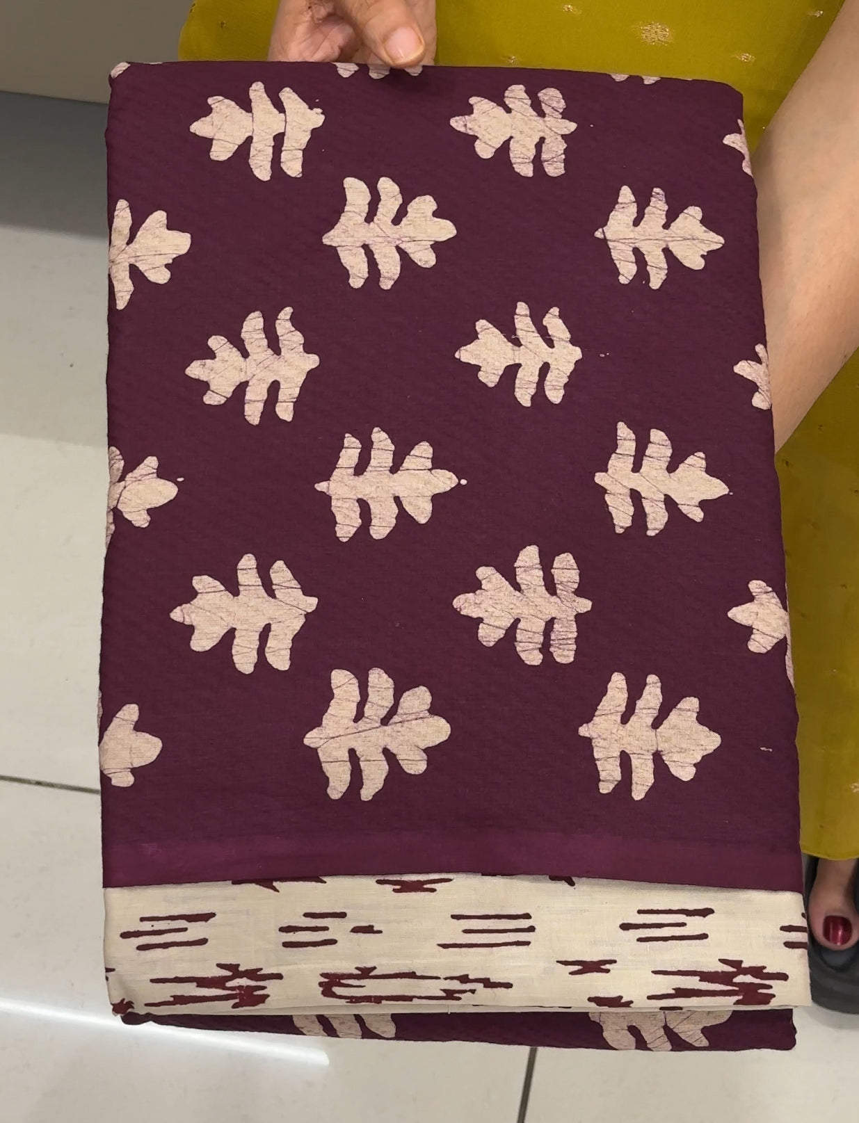 BATIK PRINTED UNSTITCHED SALWAR SUITS - IHA 28574