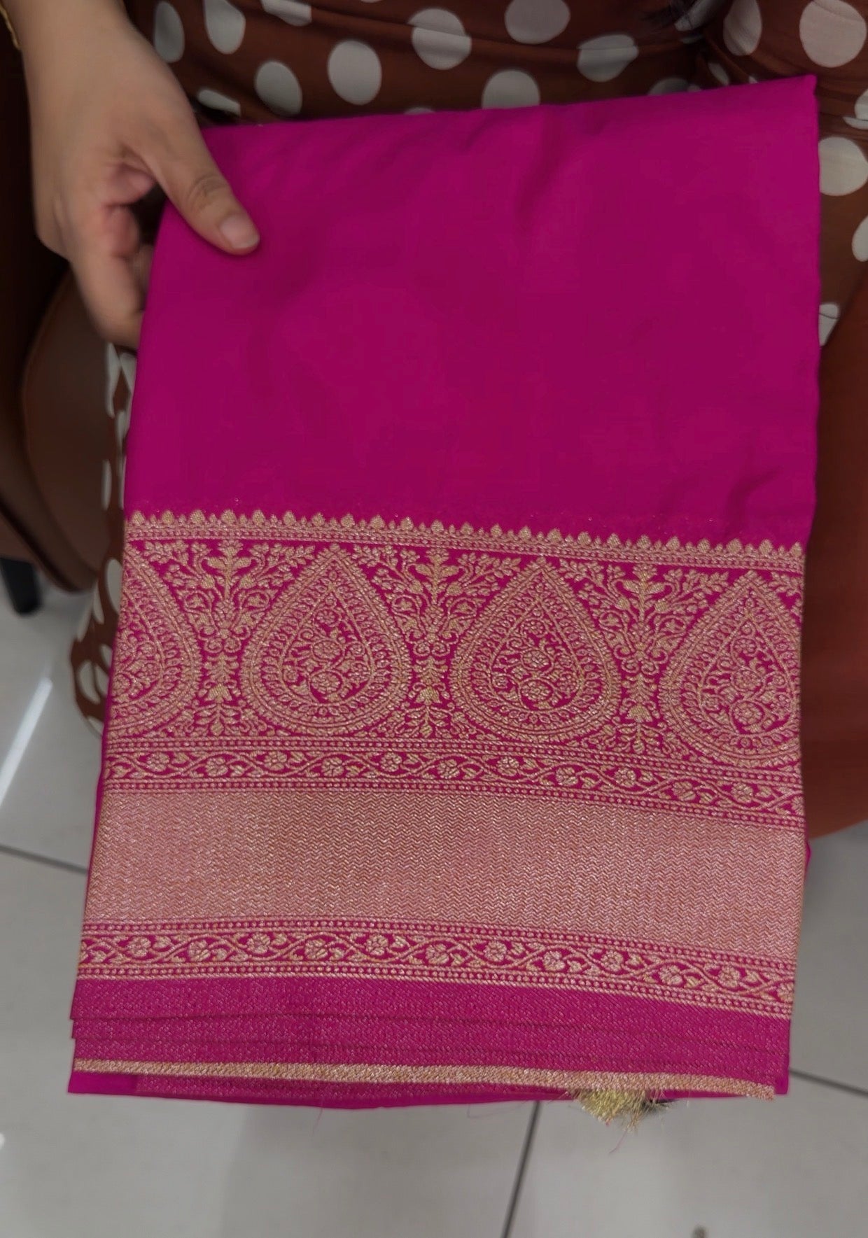 SEMI BANARASI SAREES - IHA 34194