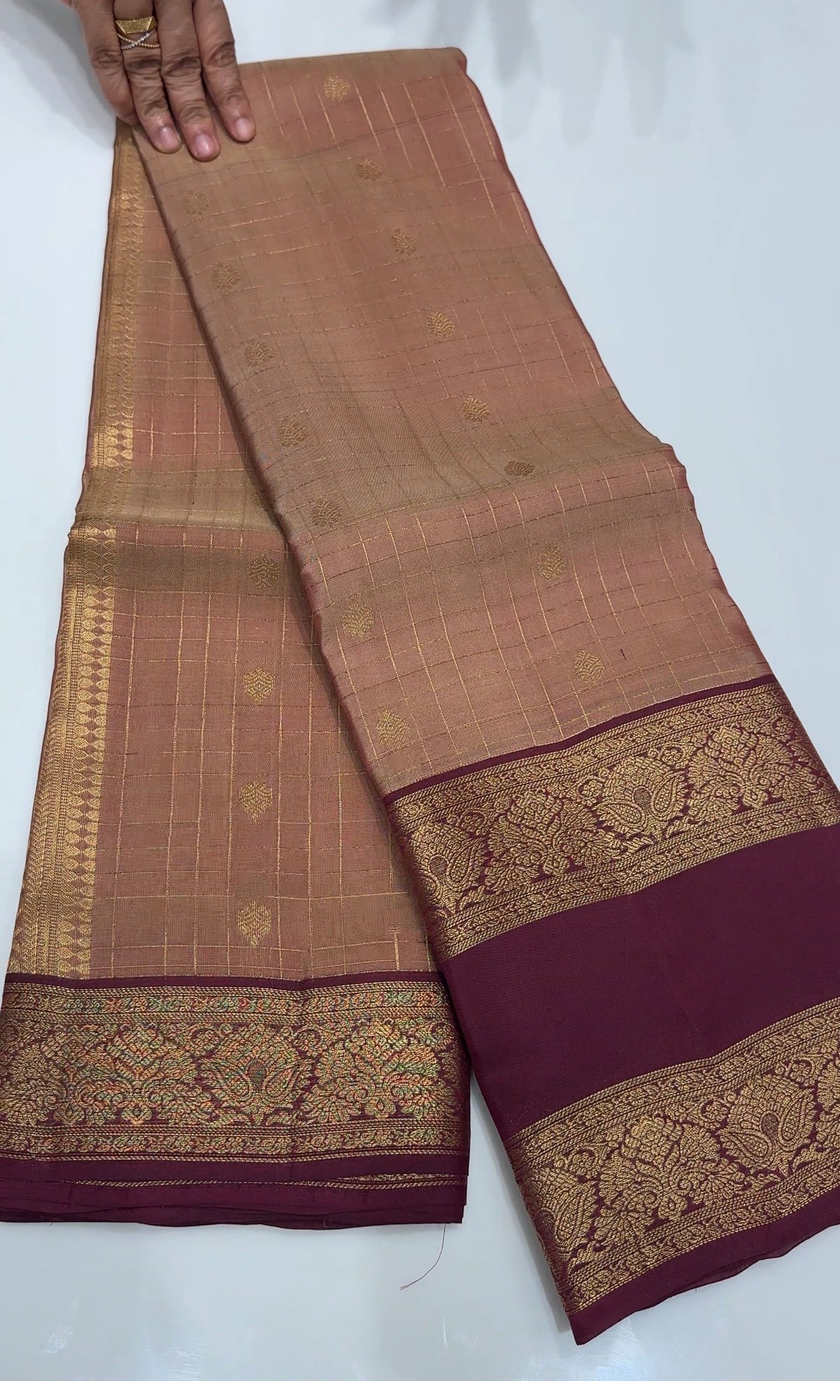 SOFT SILK KANCHIPURAM SILK SAREES - IHA 35470