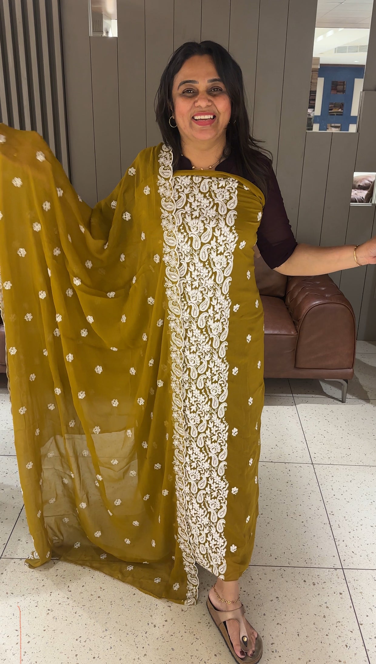 FORWARD LUCKNOWI UNSTITCHED SALWAR SUITS - IHA 27127
