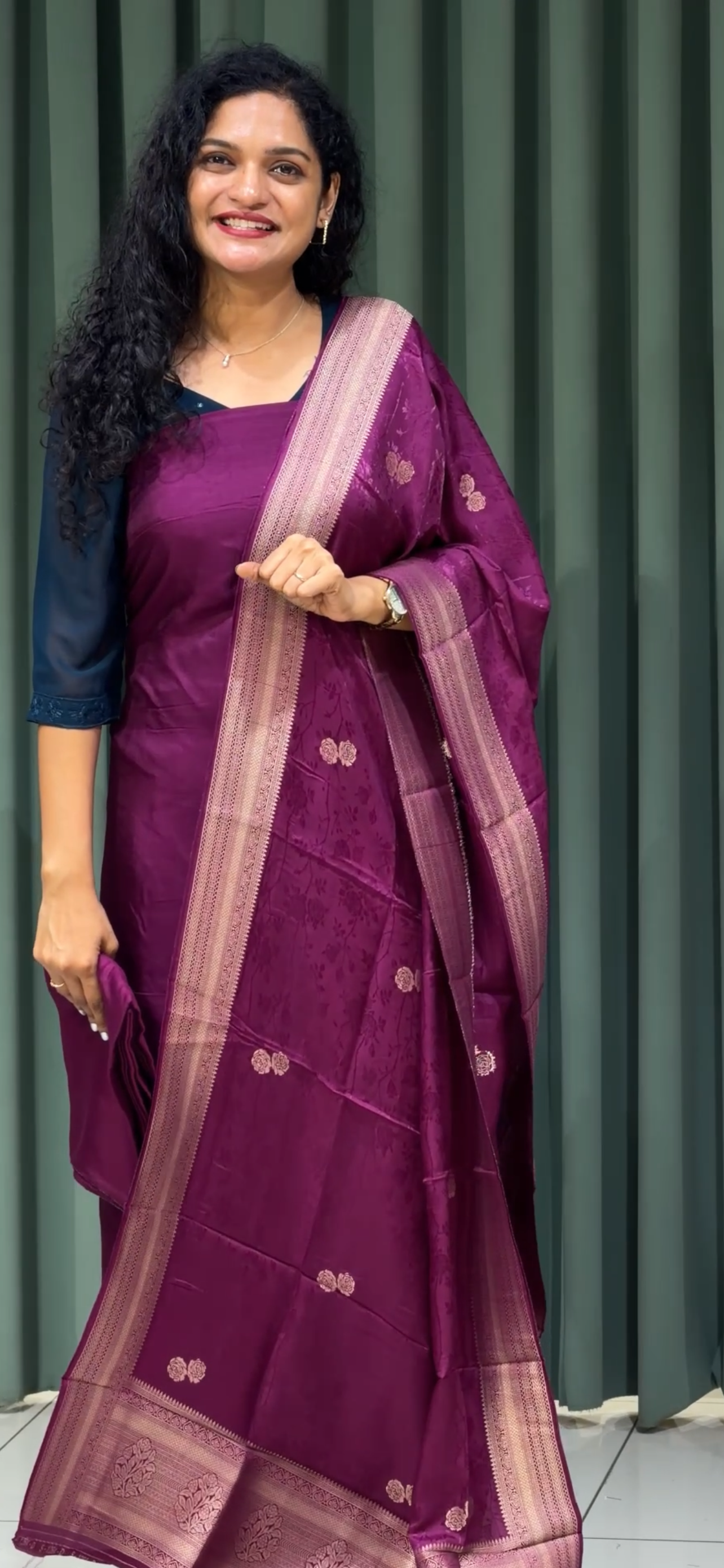 DOLA BANARASI UNSTITCHED SLAWAR SUITS - IHA 33490