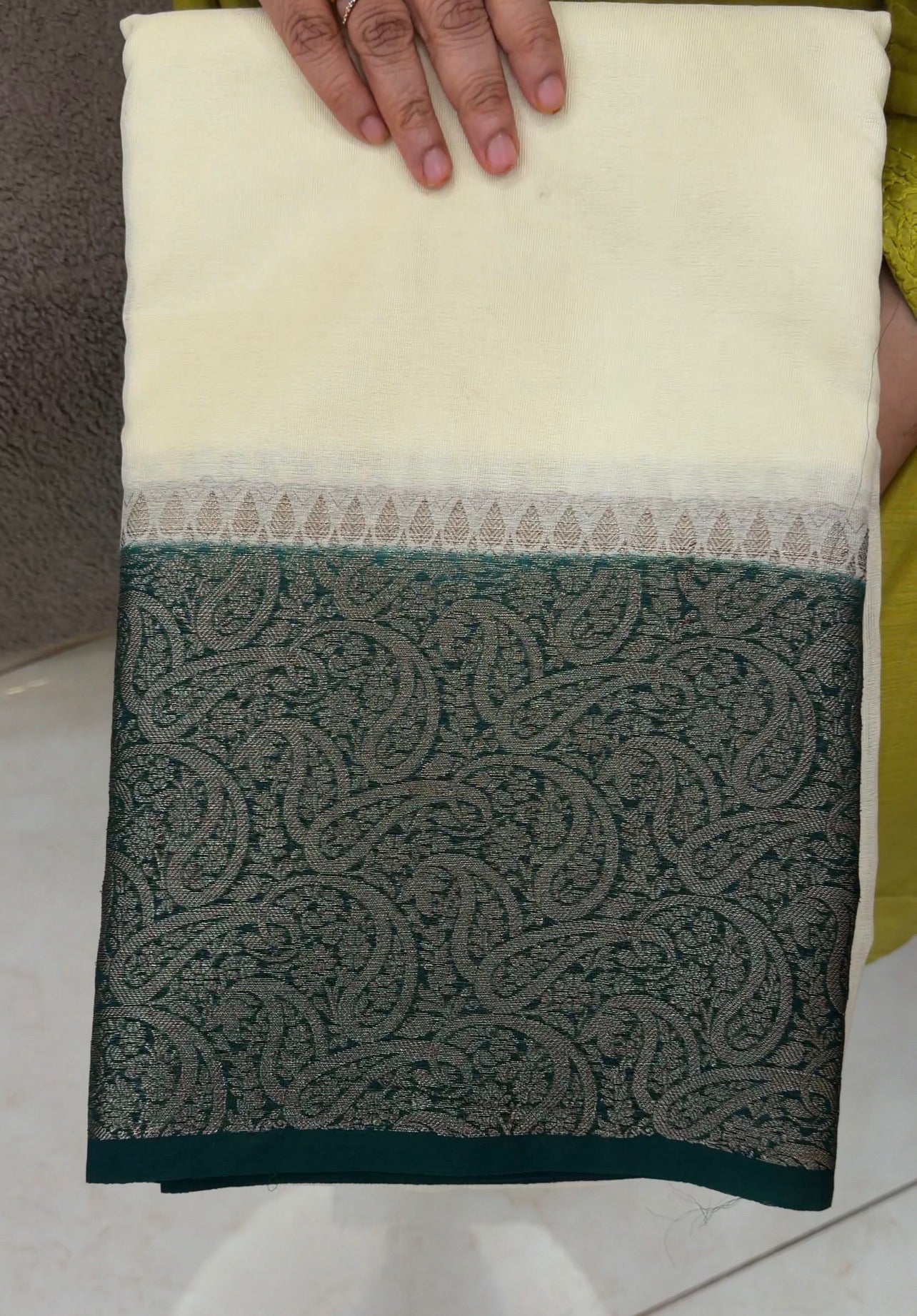 SEMI BANARASI SAREES - IHA 33217