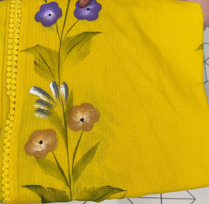 DESIGNER KOTA COTTON SAREES - IHA 17650