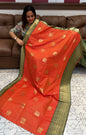 SEMI KANCHIPURAM SAREE - IHA 16016