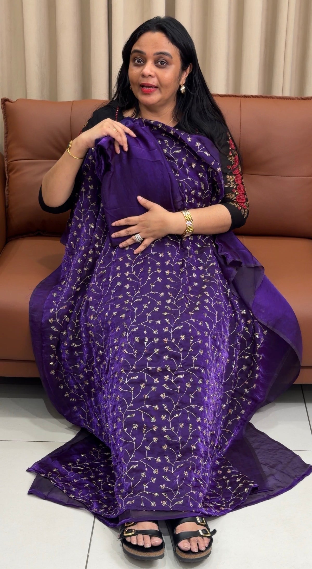 offer sales unstitched salwar suits - iha 35349